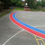 Daily Mile Playground Running Course in Gwaun-Leision 2